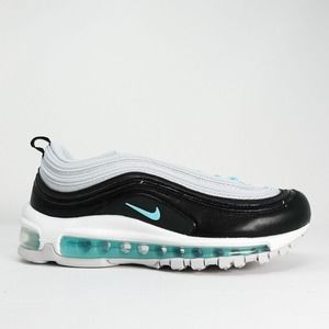 Nike Air Max 97 Women's Size 7 Platinum White Aurora Green Sneakers 921733 065